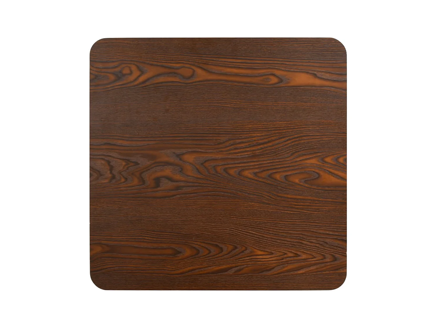 Table de bistro Marron foncé 60x60 cm MDF FR778640