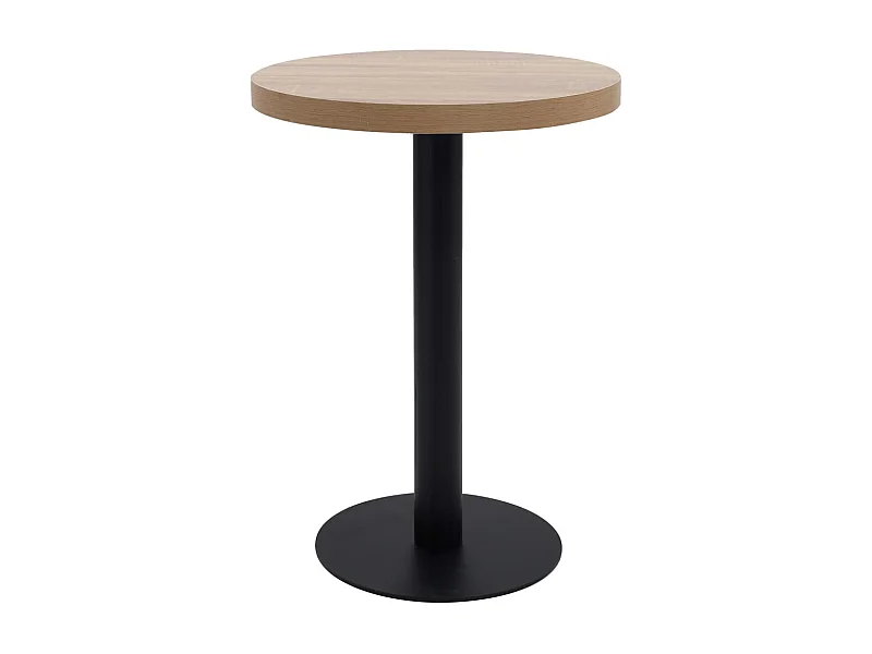 Table de bistro Marron clair 60 cm MDF FR200560