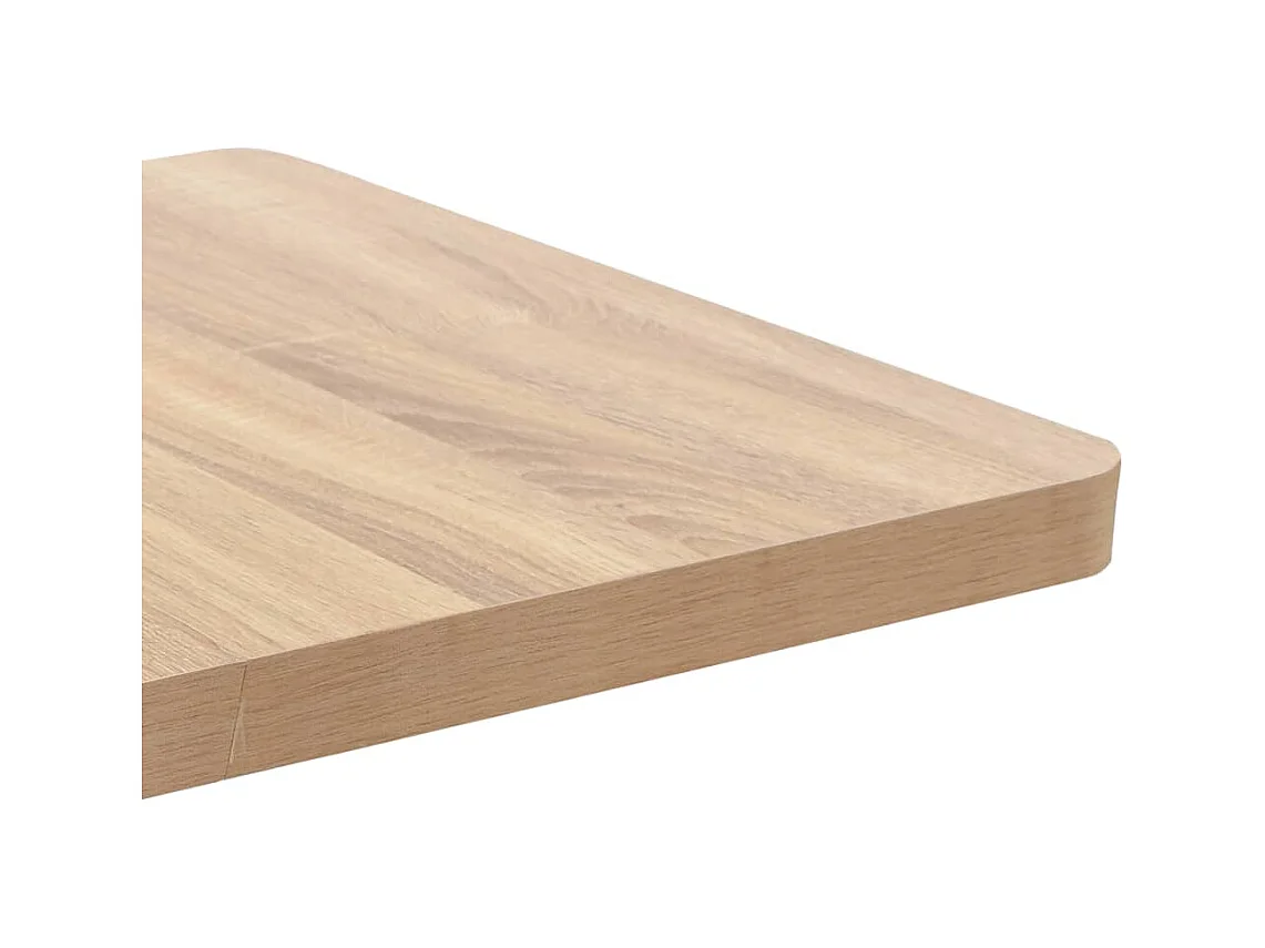 Table de bistro marron clair 60x60 cm MDF FR629557