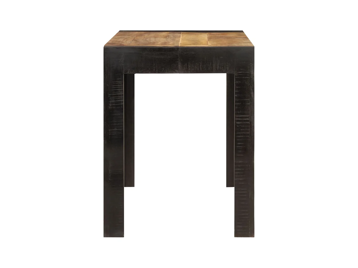 Table à dîner 120x60x76 cm bois de manguier massif FR657117