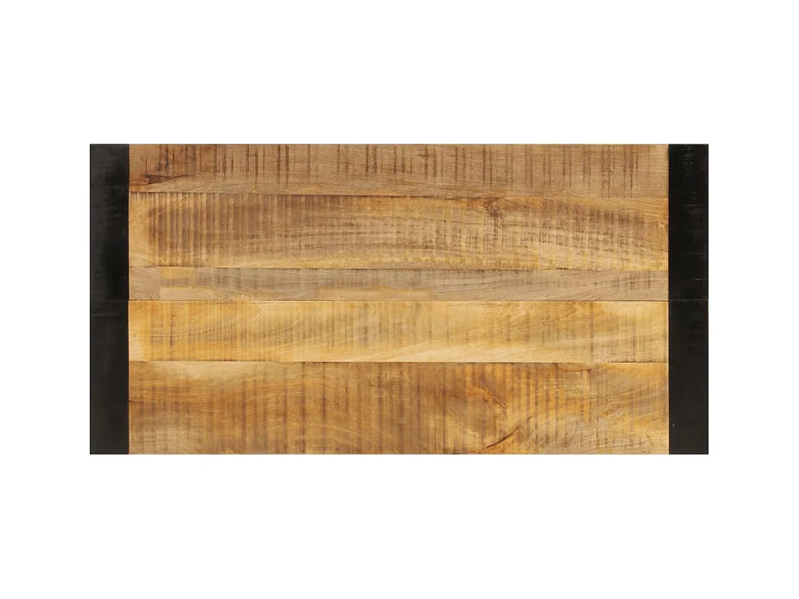 Table à dîner 120x60x76 cm bois de manguier massif FR657117