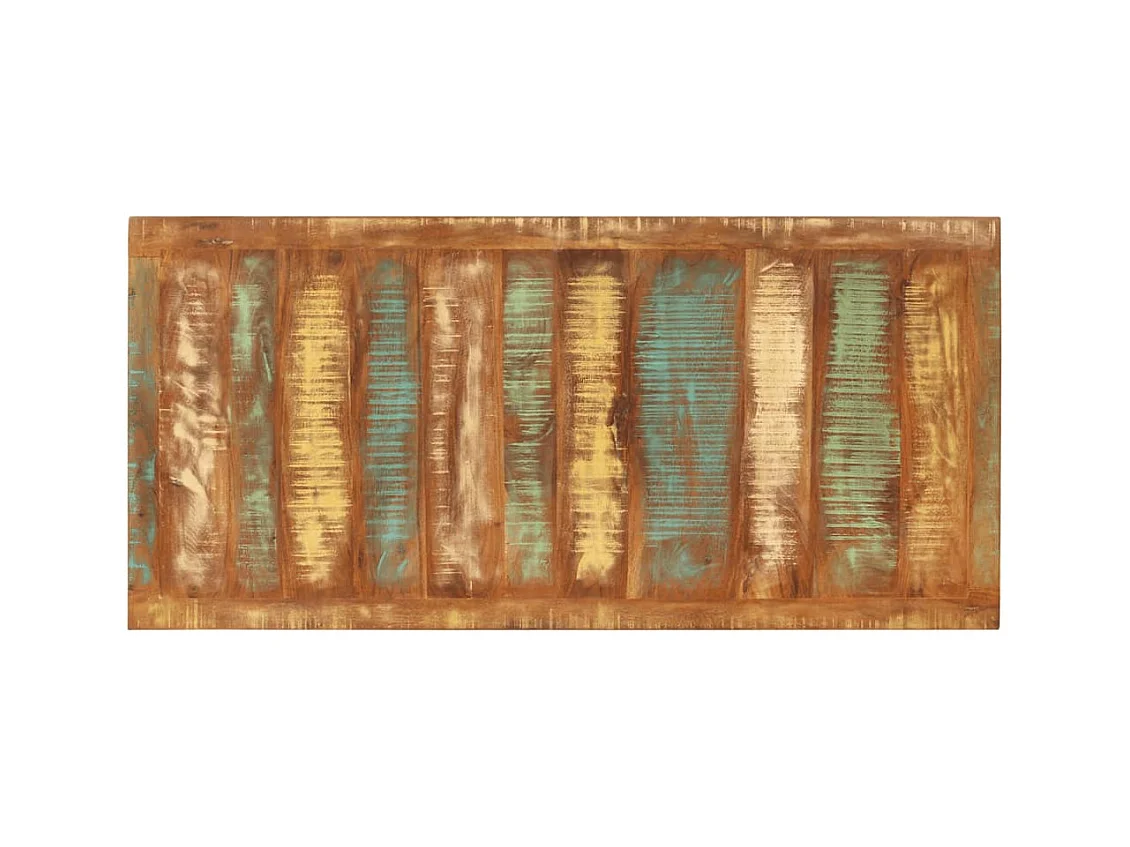 Table à manger 110x52x76 cm bois massif de récupération FR923879