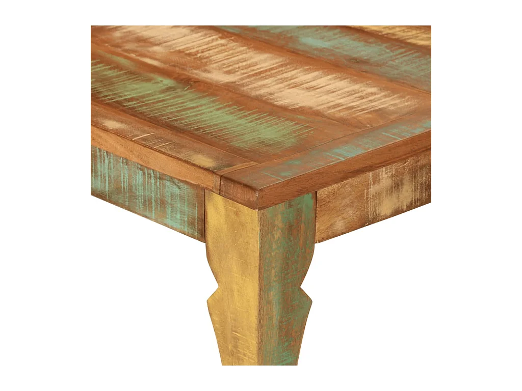 Table à manger 110x52x76 cm bois massif de récupération FR923879