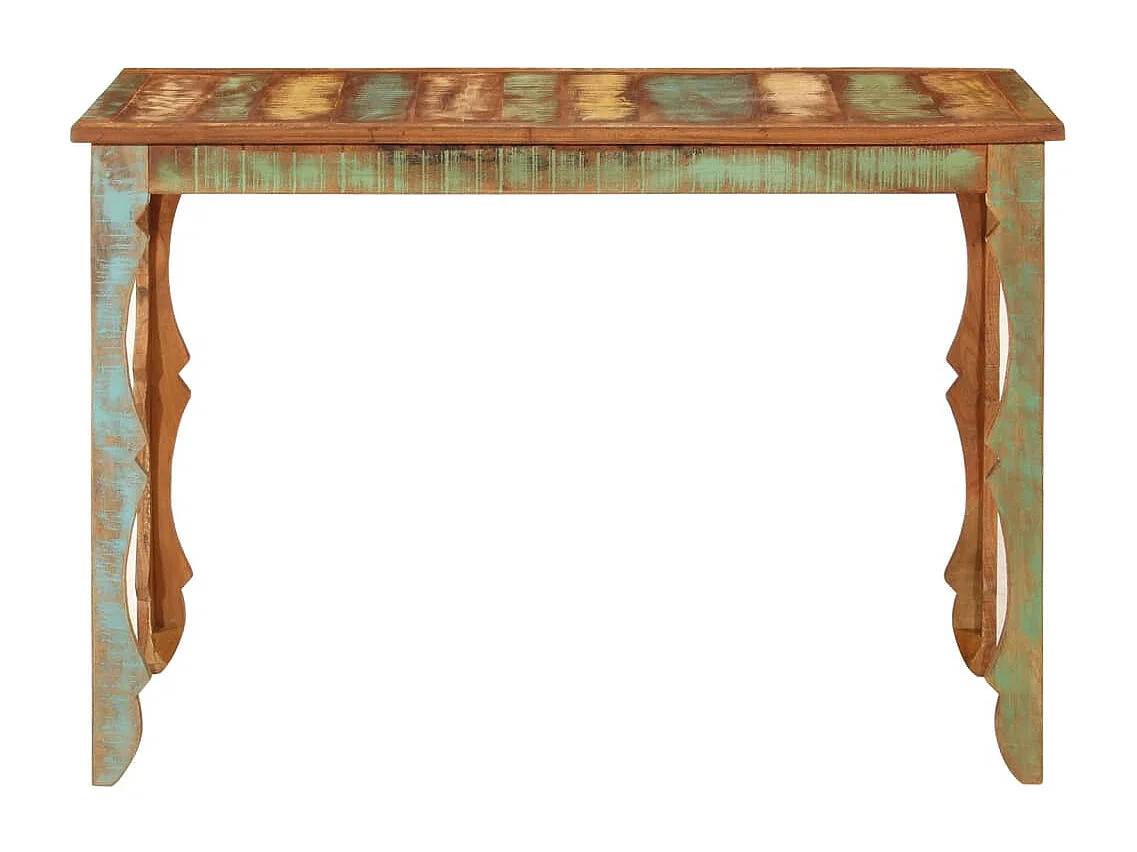 Table à manger 110x52x76 cm bois massif de récupération FR923879