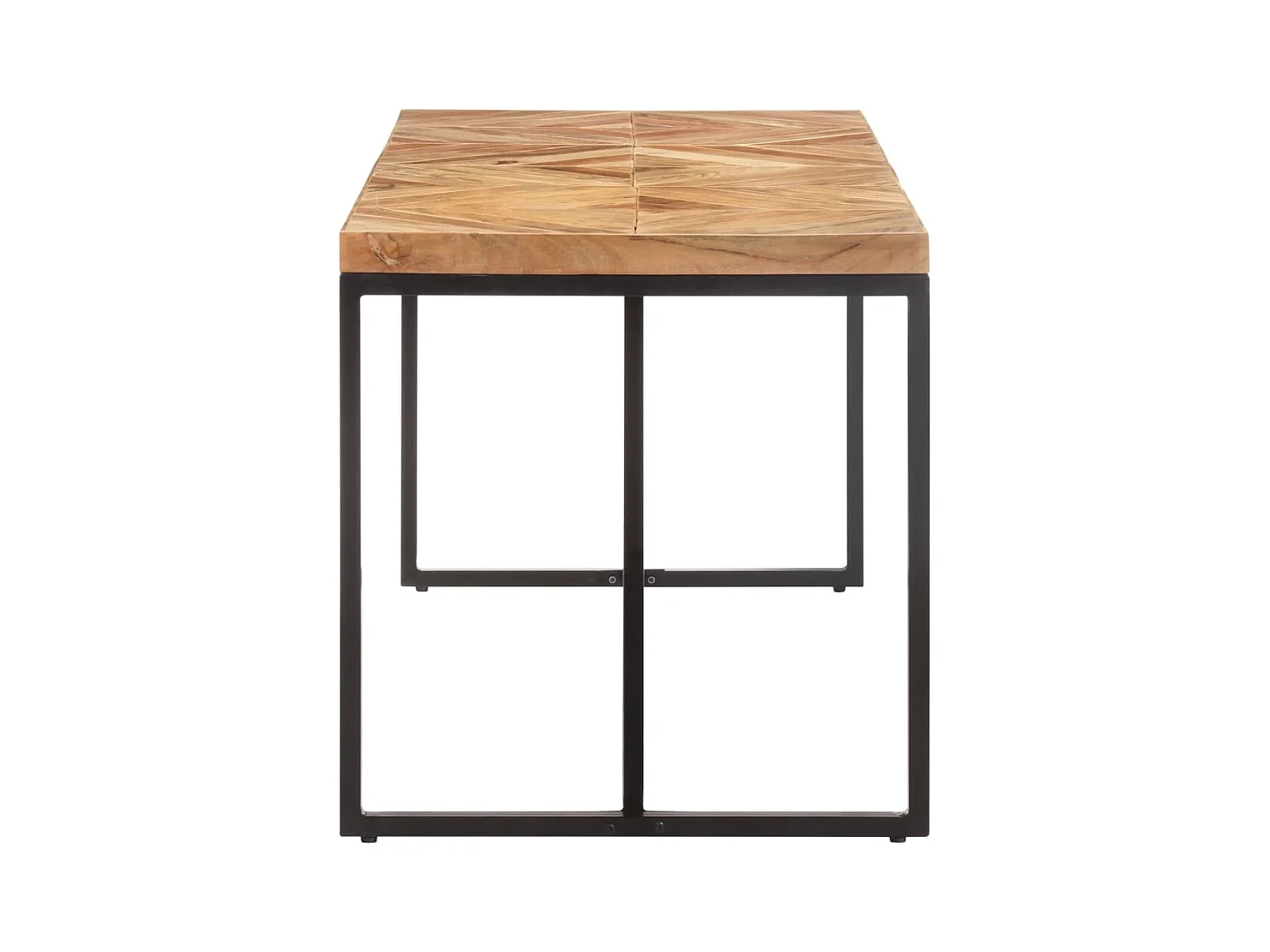 Table à dîner 160x70x76 cm Bois massif d'acacia et de manguier FR618317