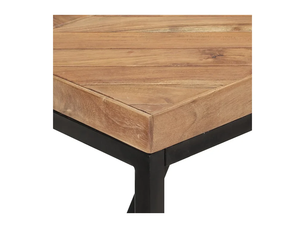 Table à dîner 160x70x76 cm Bois massif d'acacia et de manguier FR618317