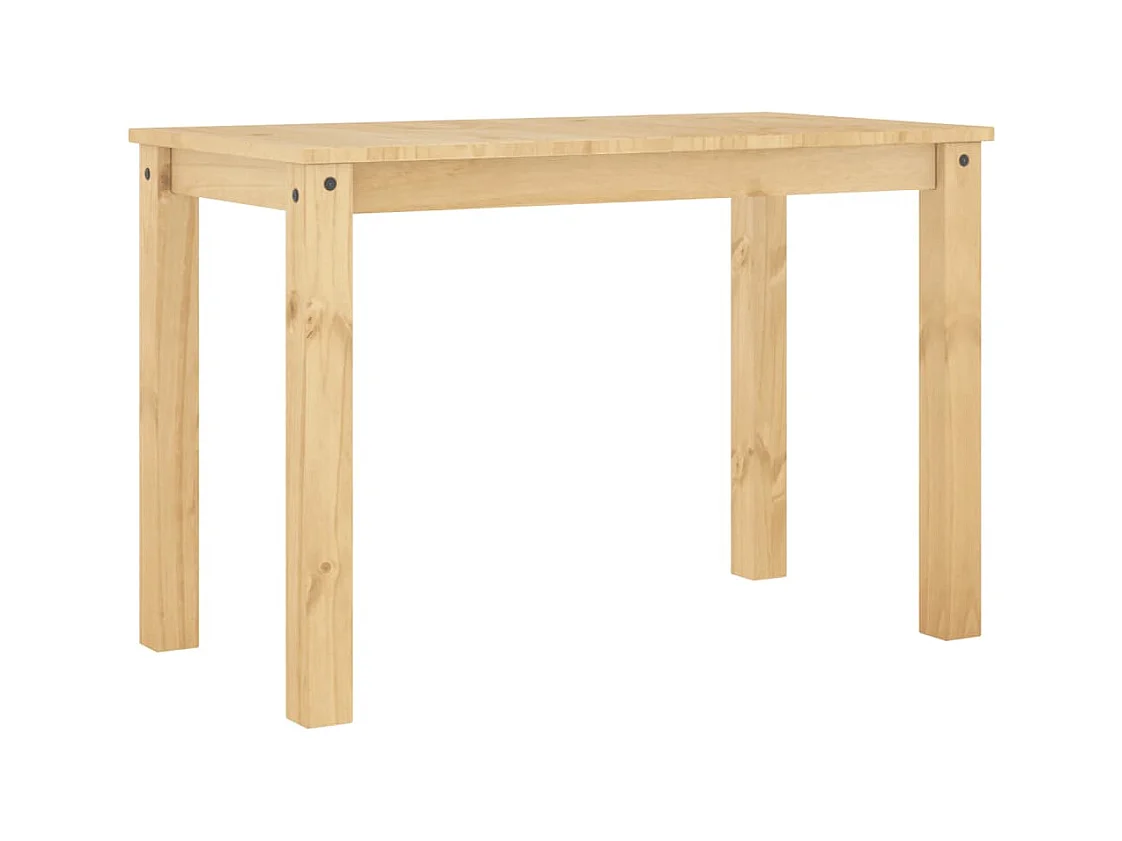 Table à manger Panama 117x60x75 cm bois massif de pin FR834501