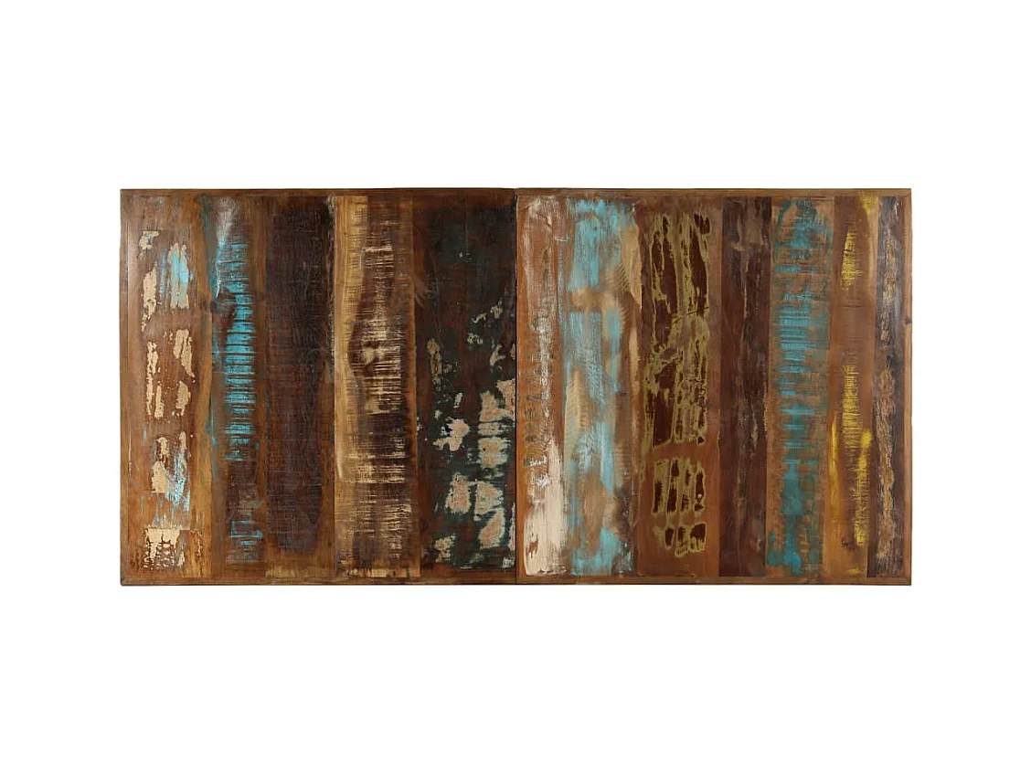 Table à manger 140x70x75 cm Bois de récupération massif FR648985