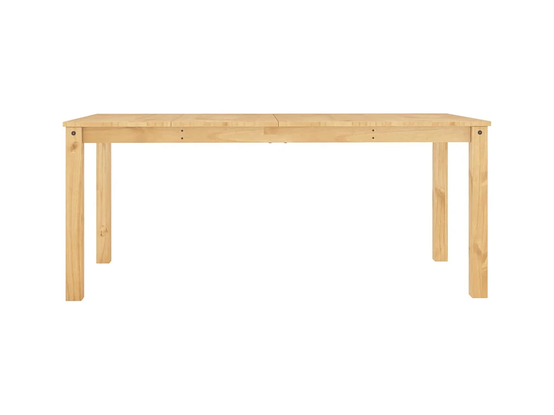 Mesa de comedor Panama madera maciza de pino 180x90x75 cm ES749096
