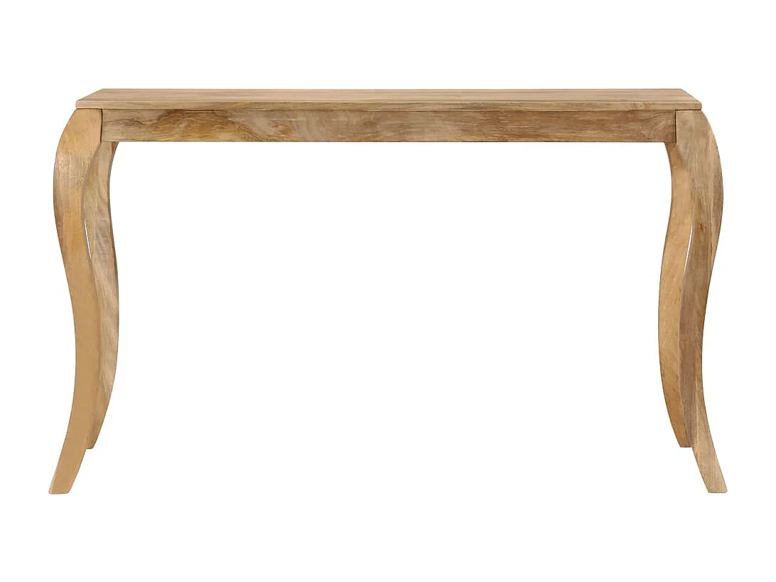 Table de salle à manger 118x60x76 cm Bois de manguier massif FR428753