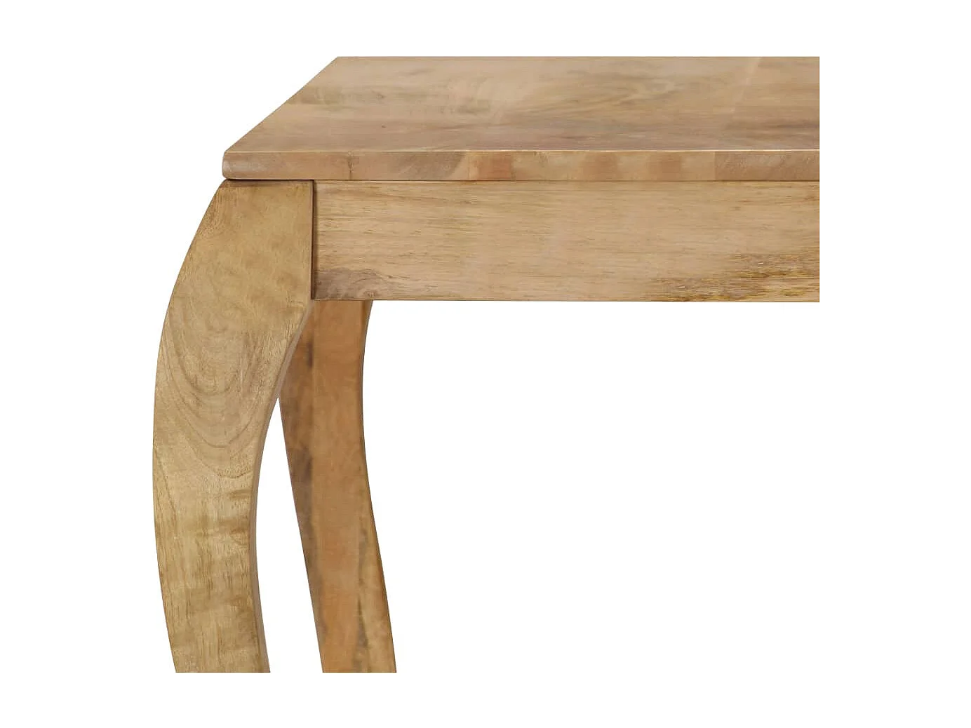 Table de salle à manger 118x60x76 cm Bois de manguier massif FR428753
