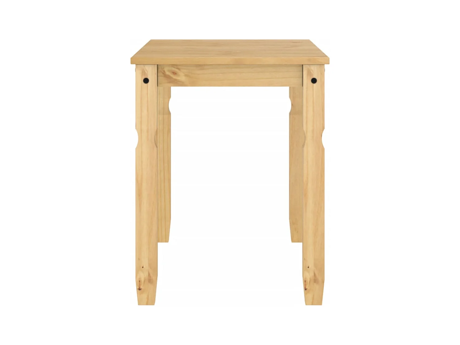 Table à manger Corona 112x60x75 cm bois massif de pin FR255628