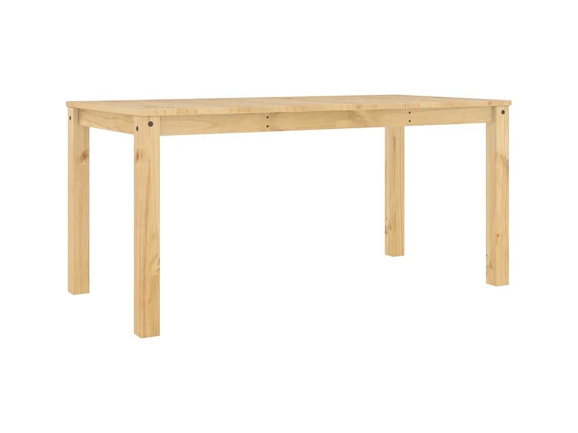 Table à manger Panama 160x80x75 cm bois massif de pin FR512665