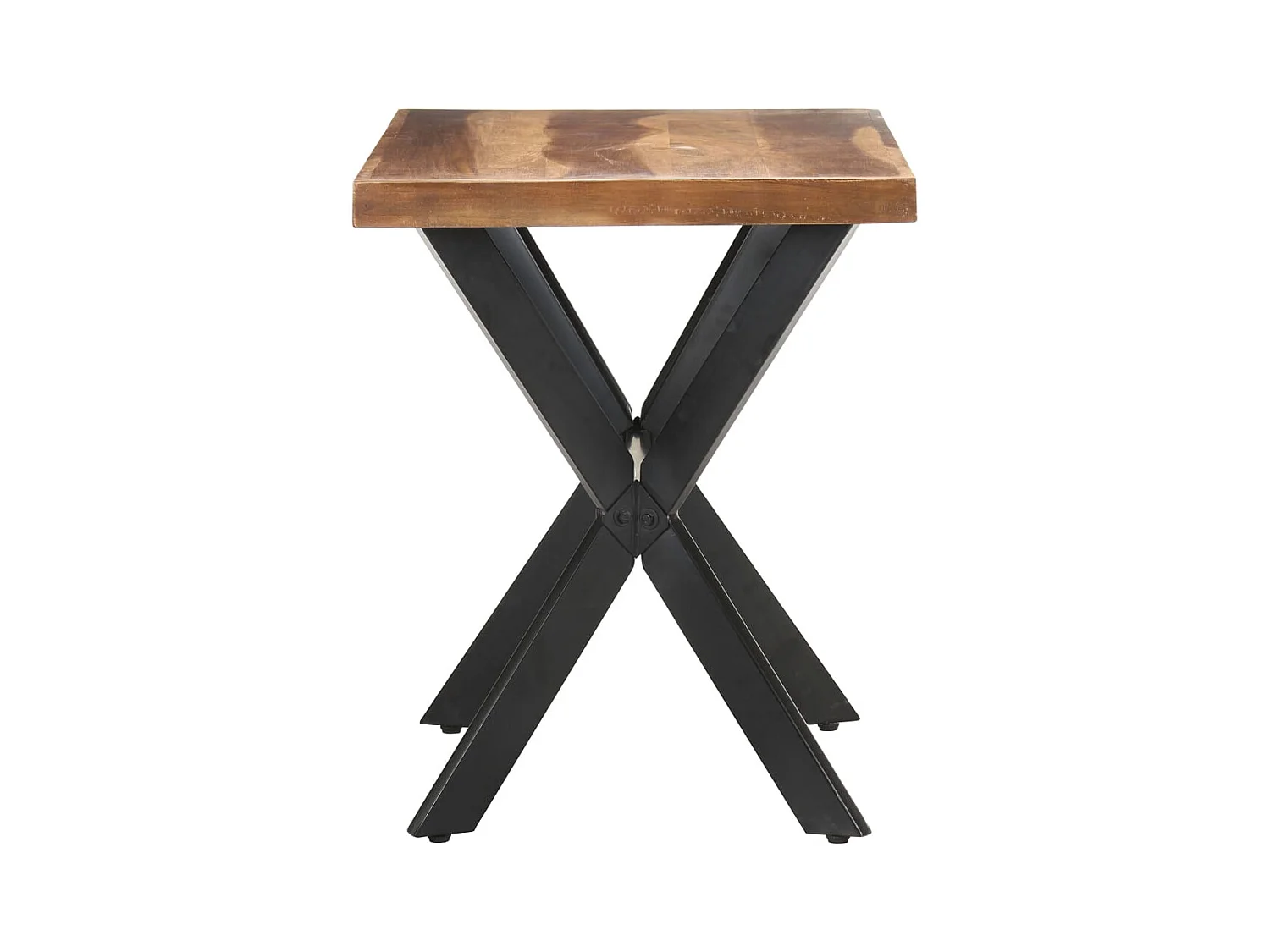 Mesa de comedor de madera acacia acabado miel 120x60x75 cm ES397571