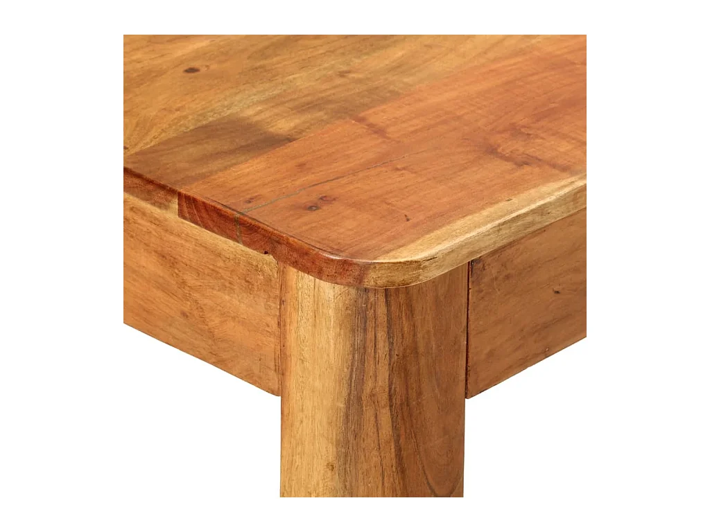 Table à manger 110x55x76 cm bois d'acacia massif FR509676