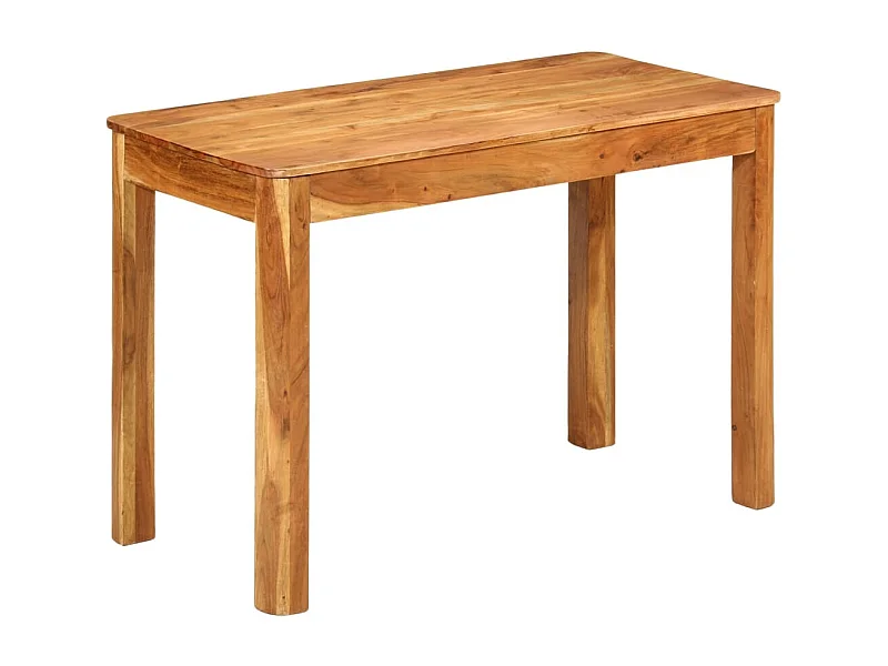 Eettafel 110x55x76 cm massief acaciahout BE507339