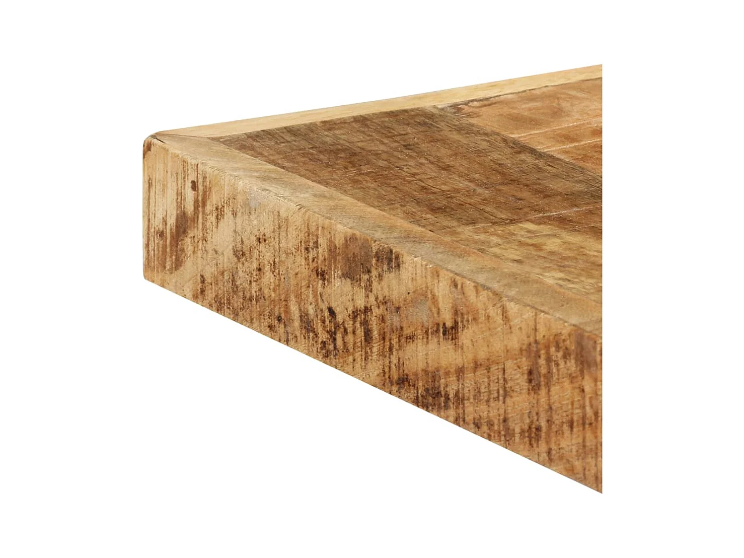 Table à manger 160x80x75 cm Bois de manguier massif brut FR704389