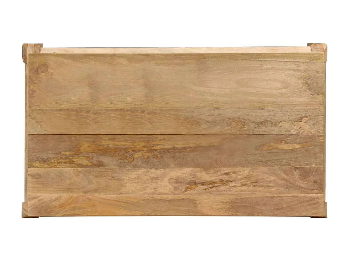 Table de salle à manger 135x75x76 cm Bois de manguier massif FR313126