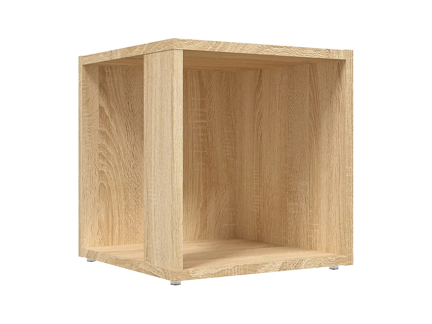 Table d'appoint Chêne sonoma 33x33x34,5 cm Aggloméré FR882207