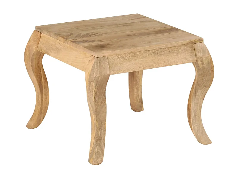 Table d'appoint 45x45x40 cm Bois de manguier massif FR613546