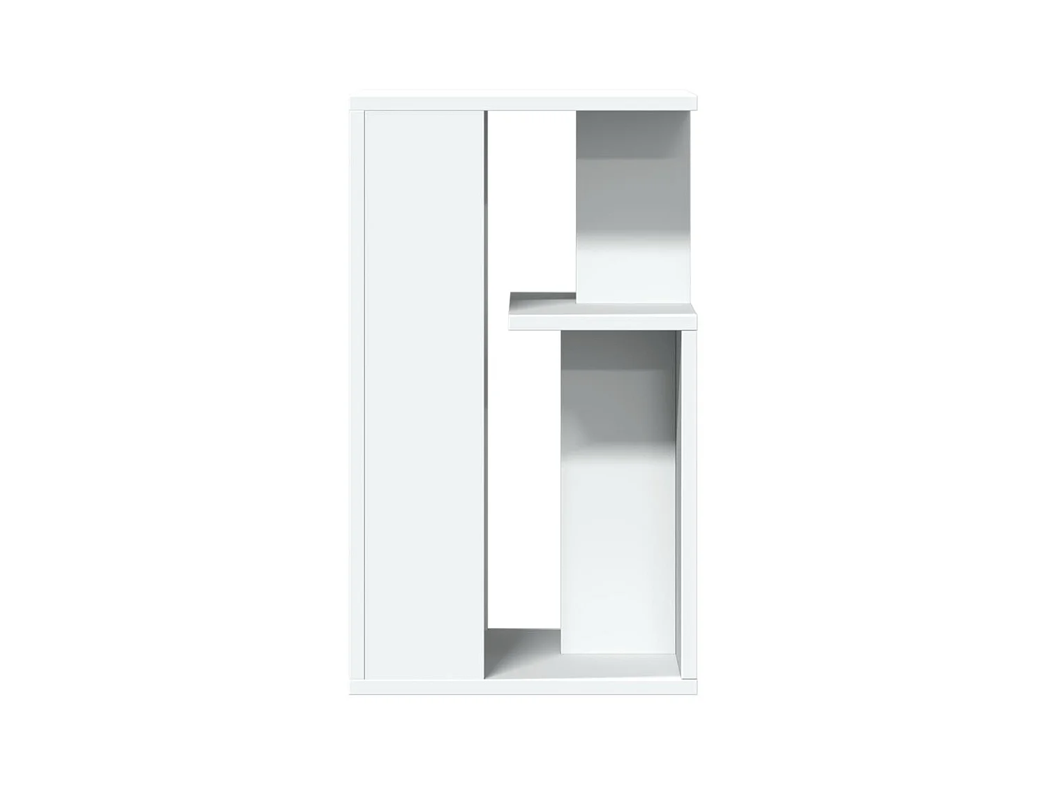 Table d'appoint blanc 35x35x60 cm bois d’ingénierie FR847474