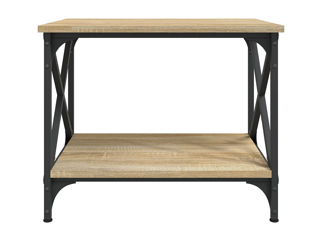 Table d'appoint Chêne sonoma 55x38x45 cm Bois d'ingénierie FR185437