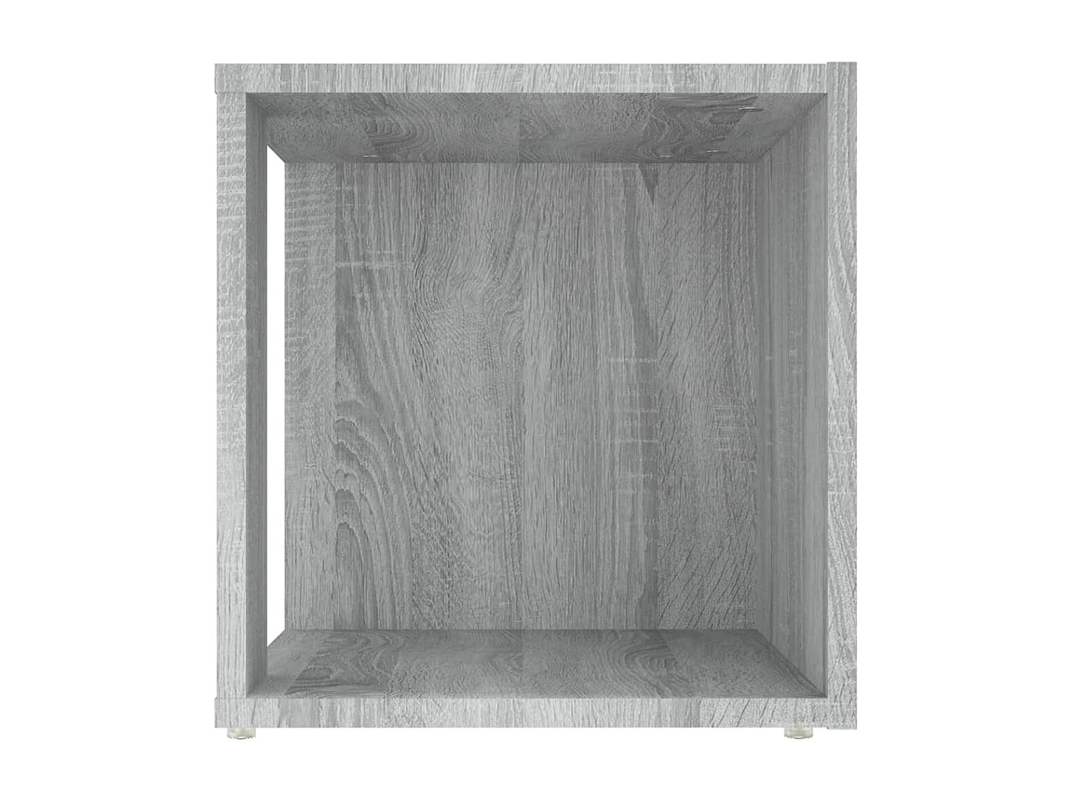 Mesa de apoio 33x33x34,5cm derivados de madeira cinzento sonoma PT692484