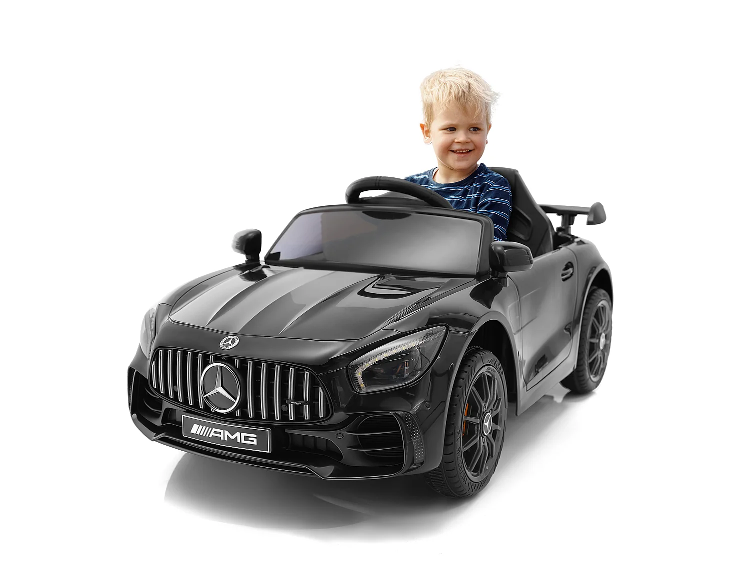 Voiture électrique pour enfants Mercedes Benz GTR 6V - Véhicule électrique pour enfants 2,5-4,5 km/h