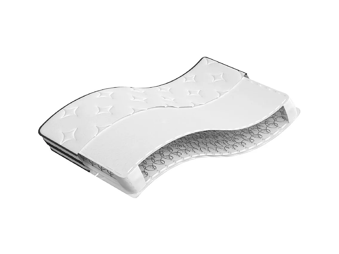 Binnenveringmatras middelhard 120x200 cm BE920424