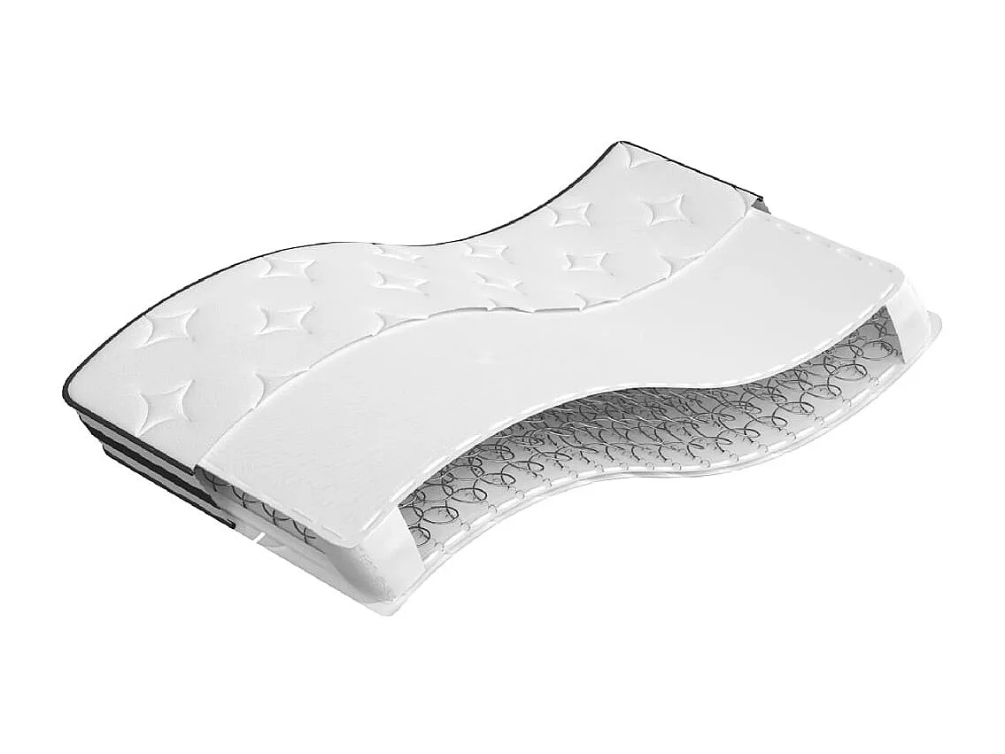 Matelas à ressorts bonnell moyen 120x200 cm FR71257