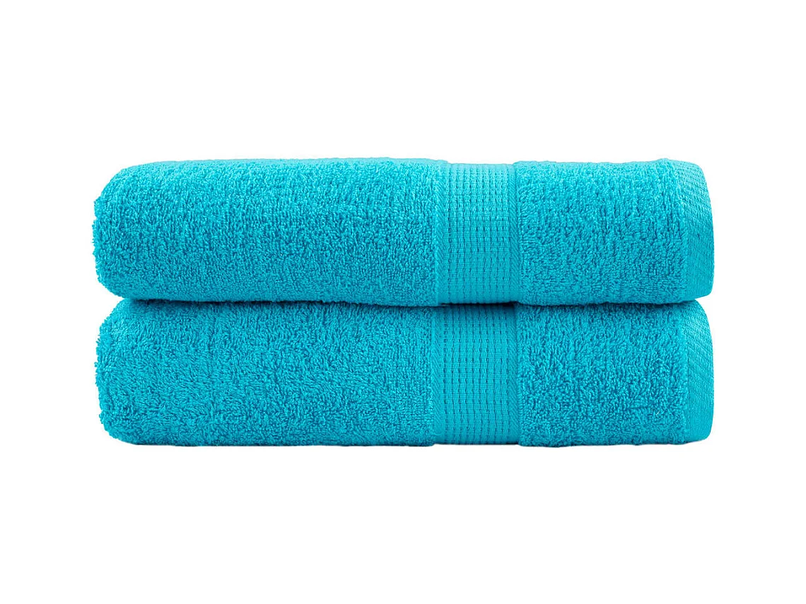 Toalhas de banho premium SOLUND 2 pcs 100x150 cm 600 gsm verde PT333252