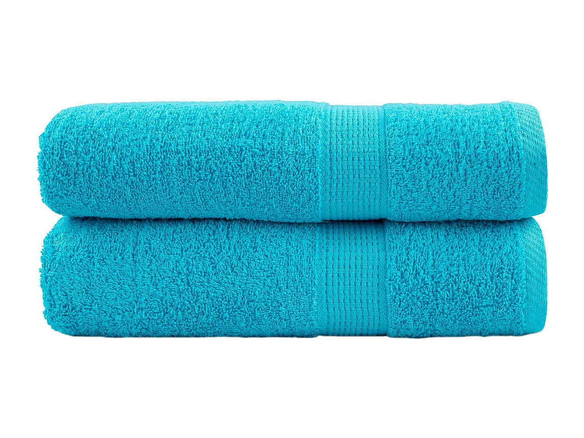 Serviettes de bain de qualité supérieure 2 pcs 100% coton FR818568