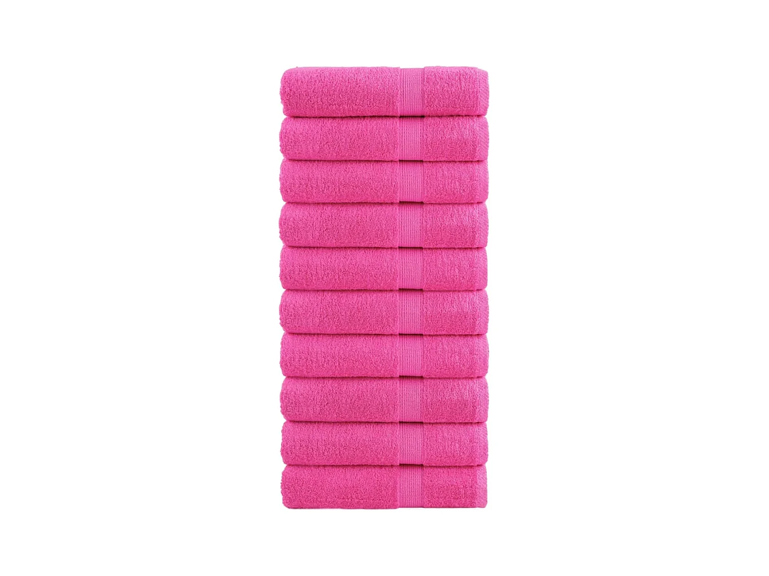 Serviettes de bain de qualité supérieure 10 pcs 100% coton FR910127