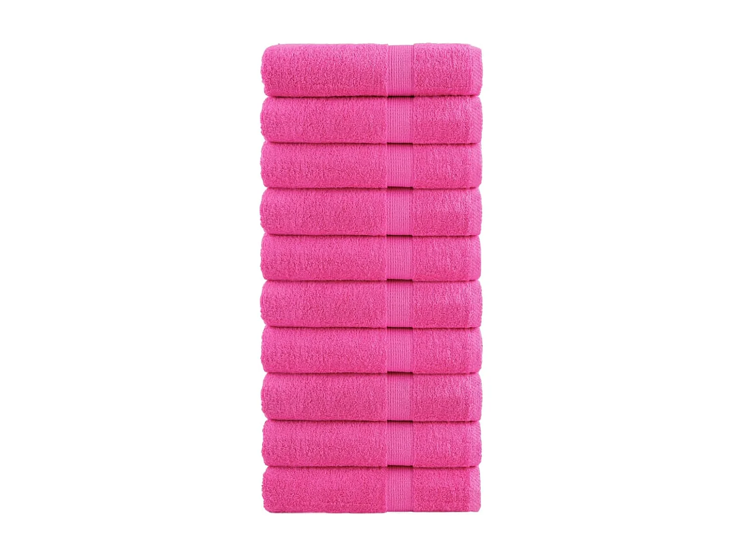 Serviettes de bain de qualité supérieure 10 pcs 100% coton FR910127