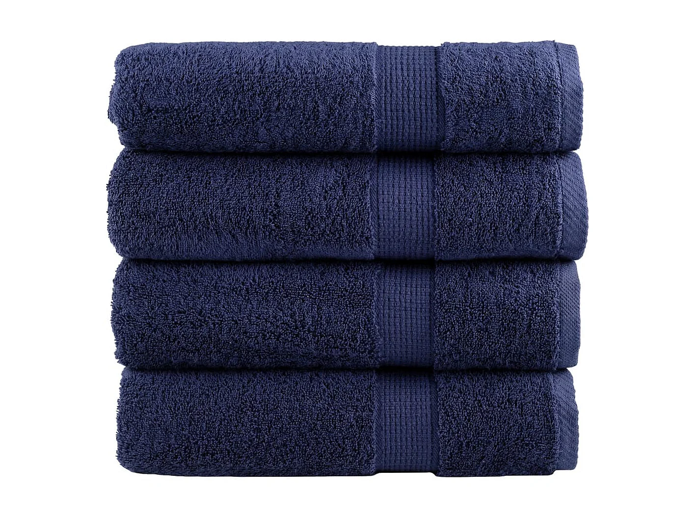 Serviettes de bain de qualité supérieure 4pcs 600g/m² 100%coton FR773782