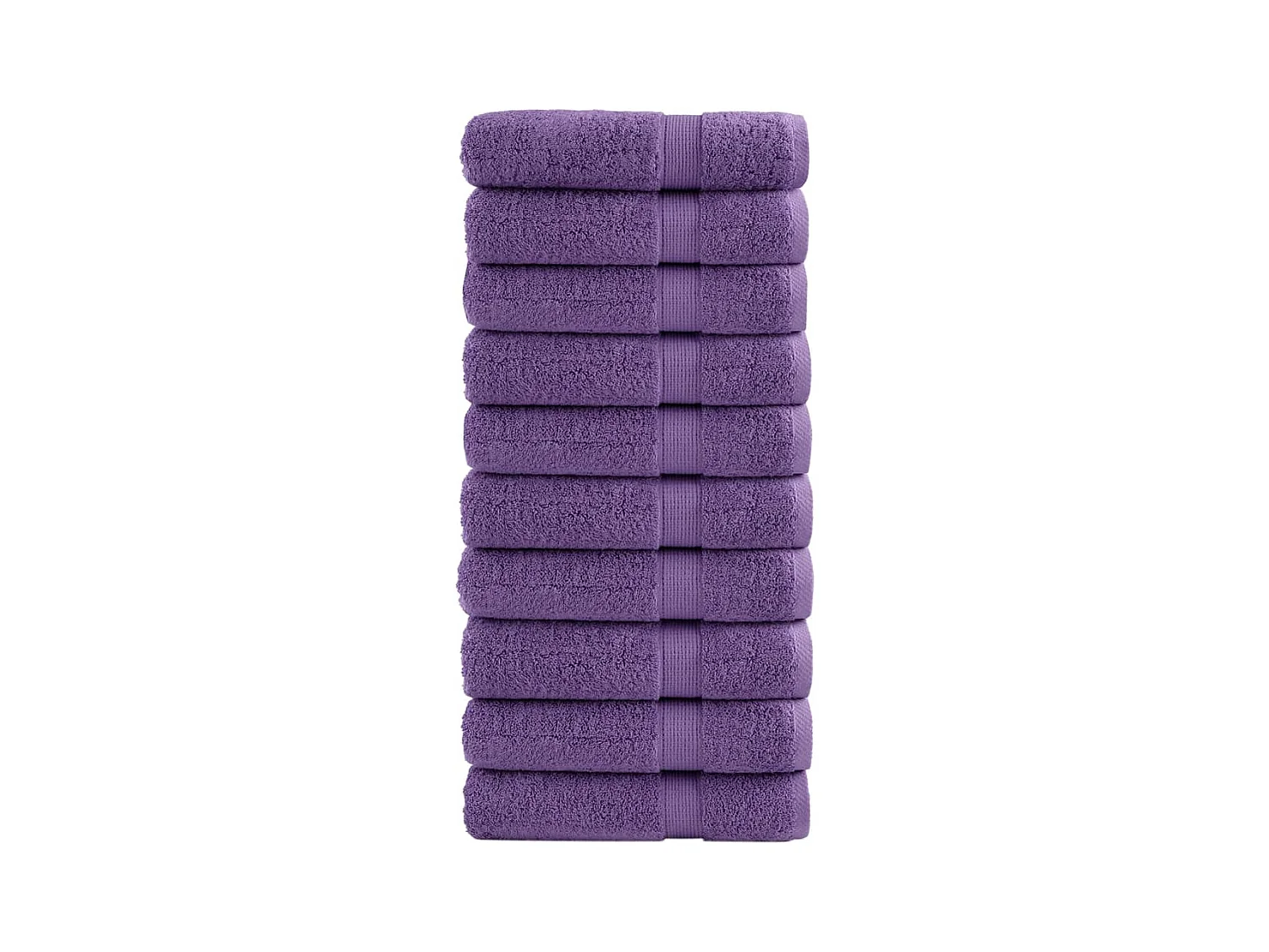 Toalhas de banho premium SOLUND 10pcs 100x150 cm 600 gsm verde PT536504