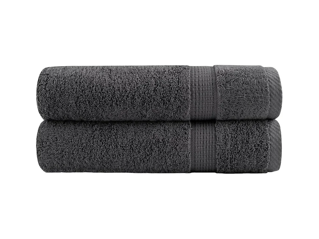 Serviettes de bain de qualité supérieure 2 pcs 100% coton FR385042