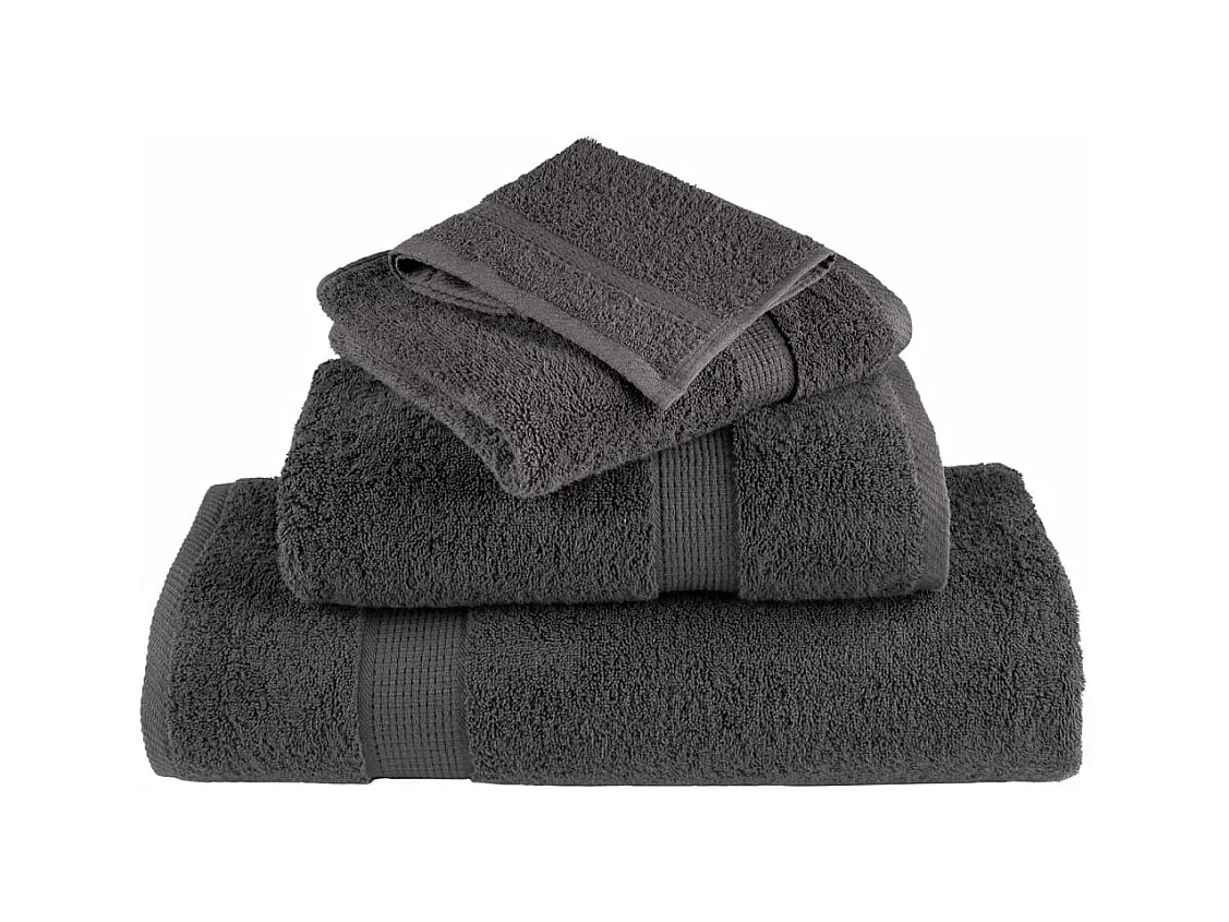 Serviettes de bain de qualité supérieure 2 pcs 100% coton FR385042