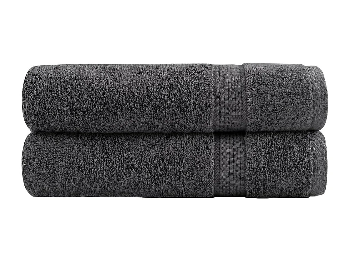 Serviettes de bain de qualité supérieure 2 pcs 100% coton FR385042
