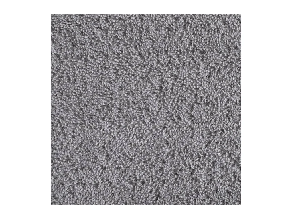 Serviettes de bain de qualité supérieure 4 pcs gris 100% coton FR615535