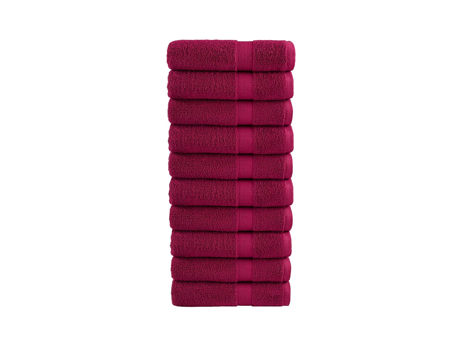 Serviettes de bain de qualité supérieure 10 pcs 100% coton FR832339