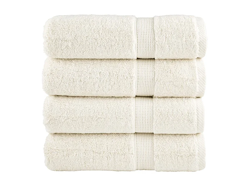 Toalhas de banho premium SOLUND 4 pcs 100x150 cm 600 gsm verde PT651452