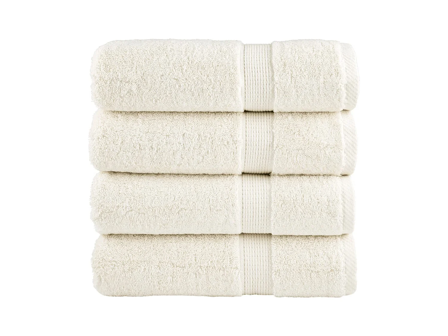 Toalhas de banho premium SOLUND 4 pcs 100x150 cm 600 gsm verde PT651452