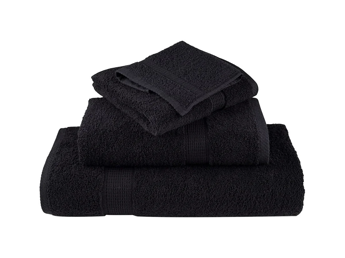 Serviettes de bain de qualité supérieure 2 pcs 100% coton FR519727