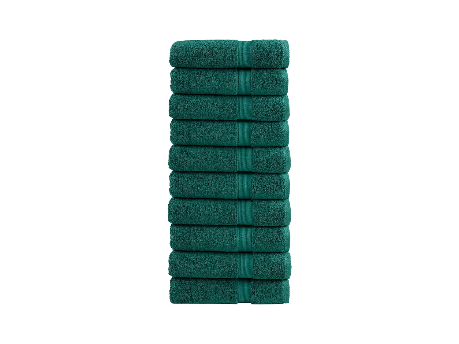 Serviettes de bain de qualité supérieure 10 pcs 100% coton FR430090