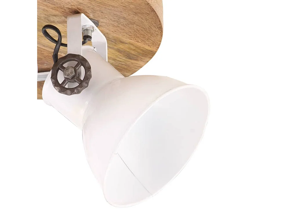 Plafonnier 25 W blanc 50x50x25 cm E27 FR683346