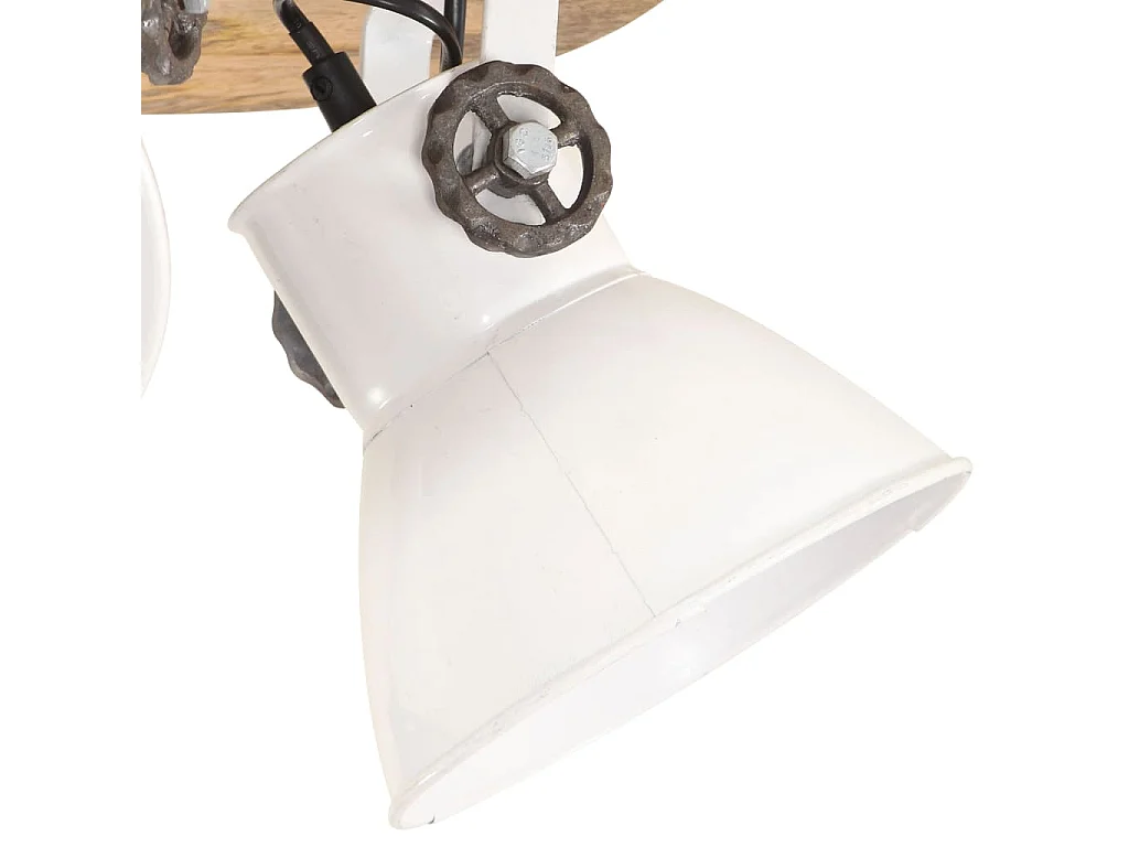 Lámpara de techo industrial 25 W blanco 42x27 cm E27 ES453830