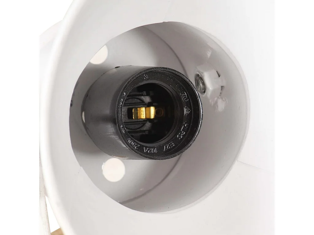 Lámpara de techo industrial 25 W blanco 42x27 cm E27 ES453830