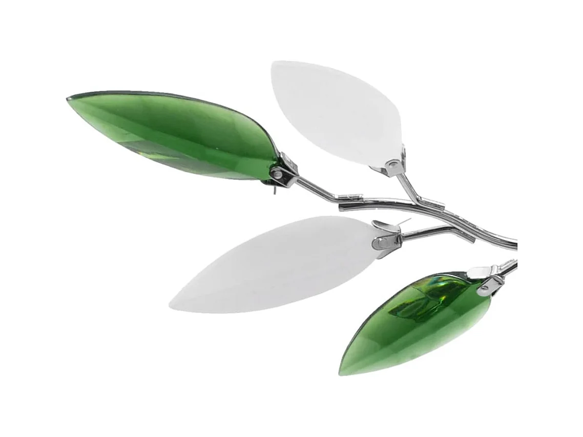 Plafonnier et bras en forme de feuille Acrylique 3 ampoules E14 FR777404