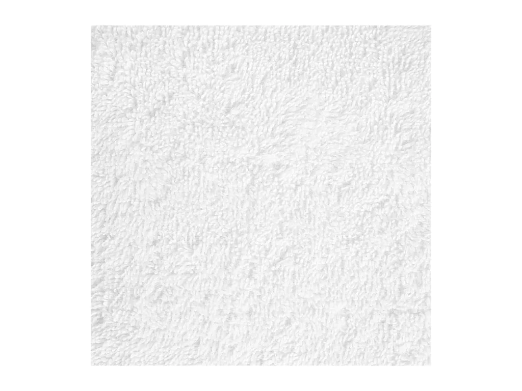 Serviettes de bain de qualité supérieure 10pcs blanc 100% coton FR375916